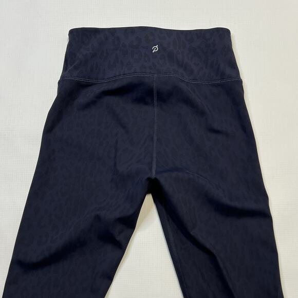 Peloton Leggings Womens XS Blue Cheetah Print Move Mission Yoga Athleisure - Picture 8 of 10